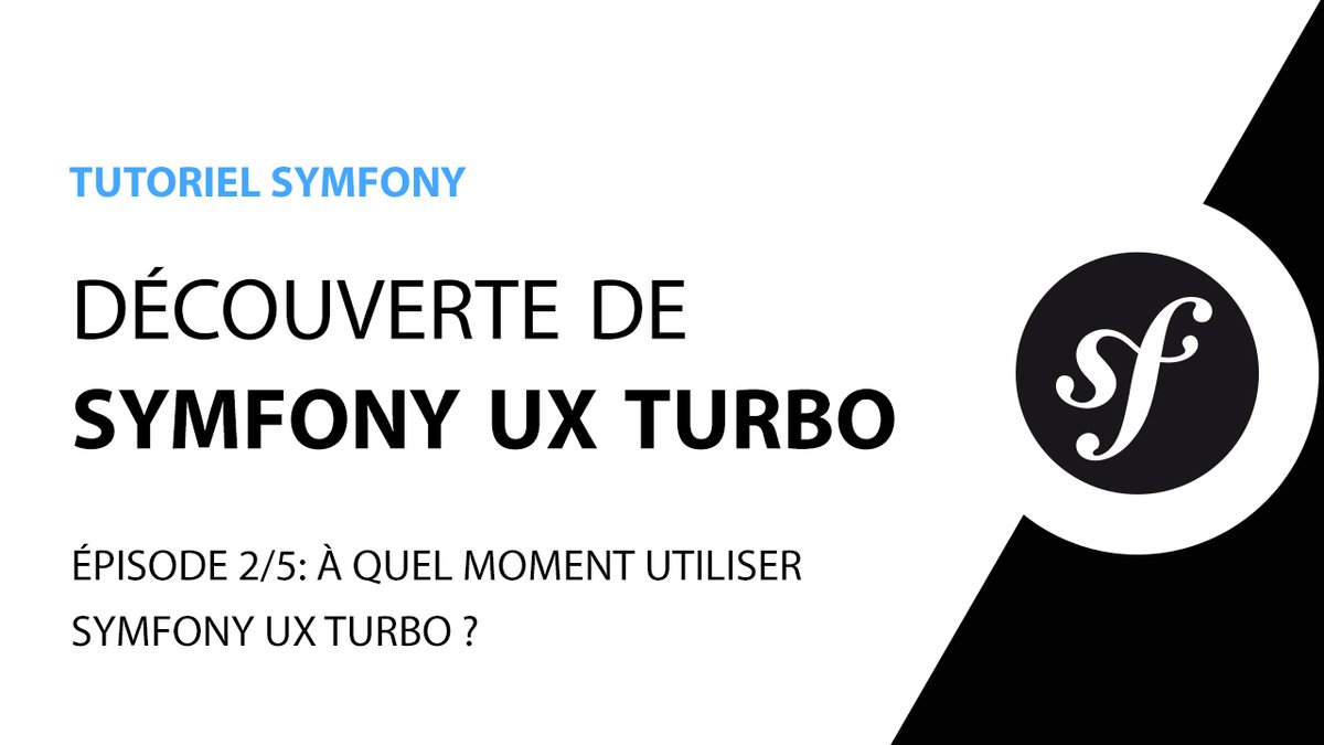 TEACHERSDUNET's tweet image. Dans ce deuxième épisode, nous expliquons la problématique à laquelle Symfony UX Turbo tente d&apos;apporter solution.

Cela nous permettra de savoir quand utiliser/ne pas utiliser Symfony UX Turbo.

youtu.be/FehreuAVp10

Bon appétit 😊.

#symfony #symfonyux #hotwire #hotwireturbo