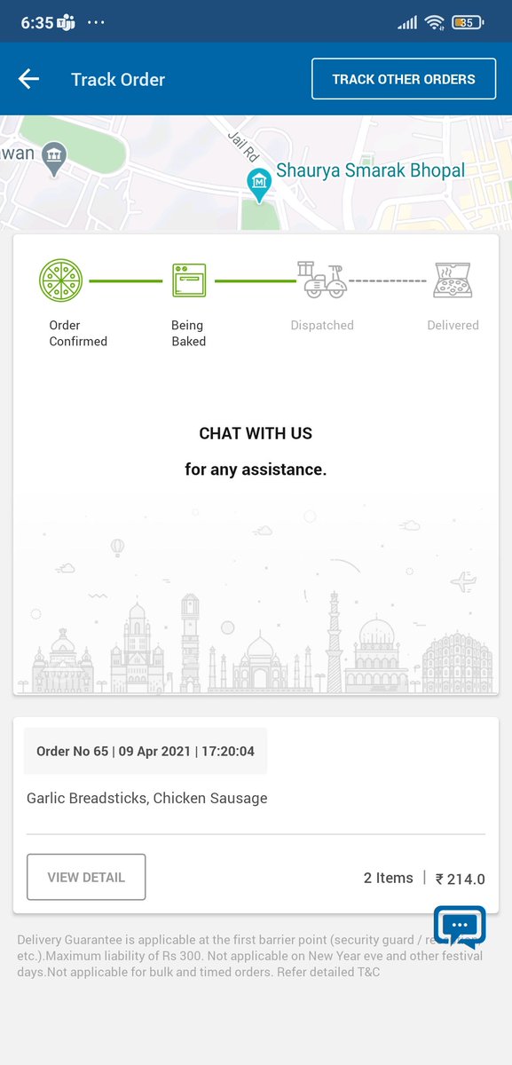 Sleepy_gupta's tweet photo. @dominos_india placed order more than an hour ago. Still no update. Store has switched off their phone. What kind of service is this https://t.co/VTzrSoMBoy