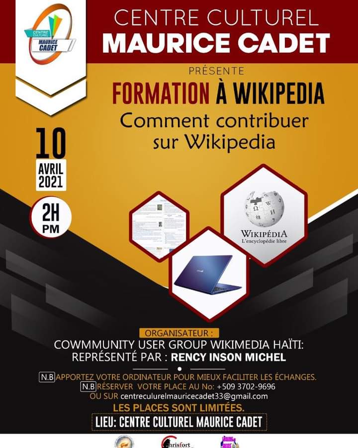 Wikimedia Haïti (User Group) tweet media