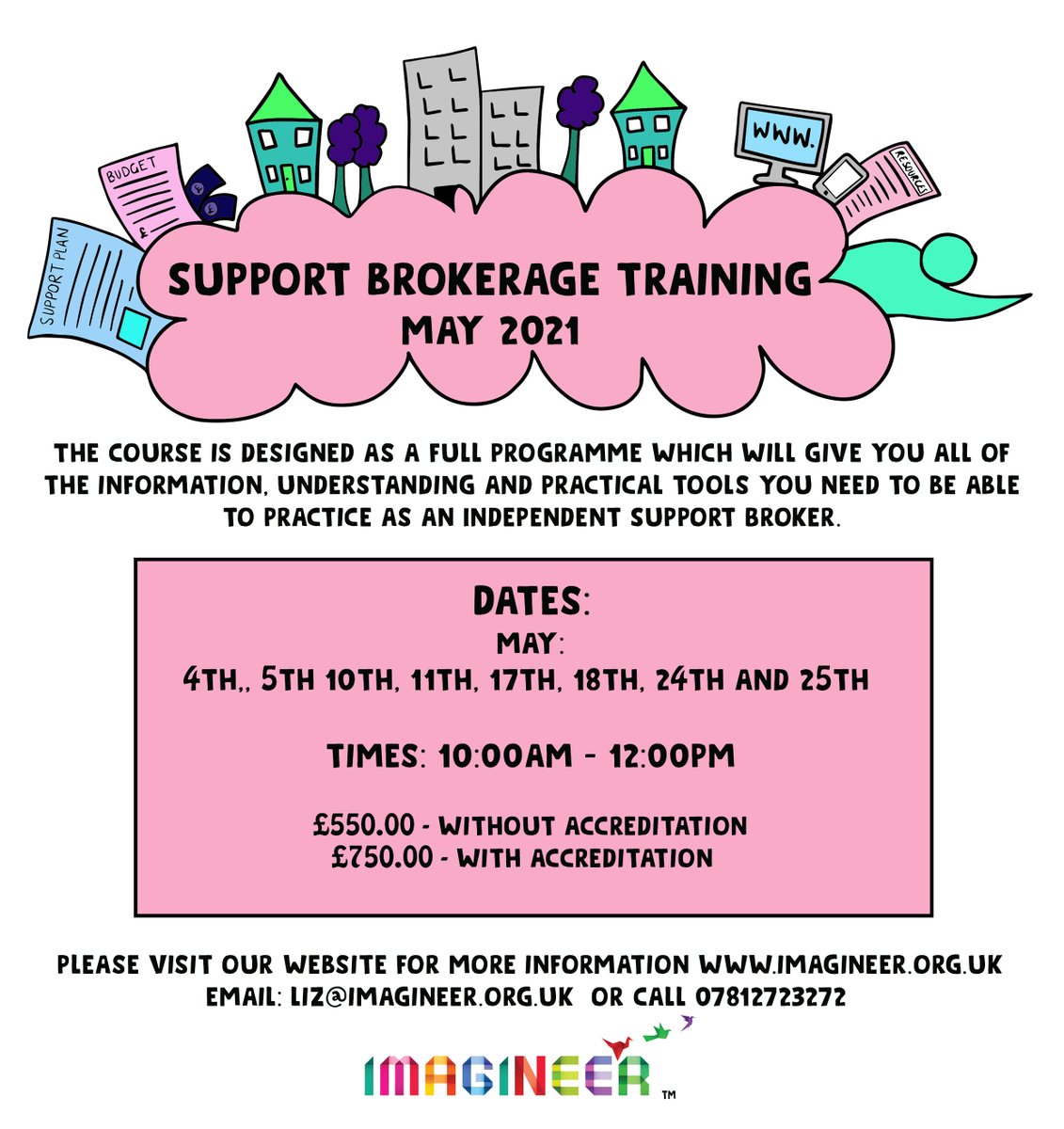 Our next #supportbrokerage #training session dates are now out! 

#supportbroker #selfdirectedsupport #personcentredsupport #independentbrokers #healthandsocialcare #adultsocialcare