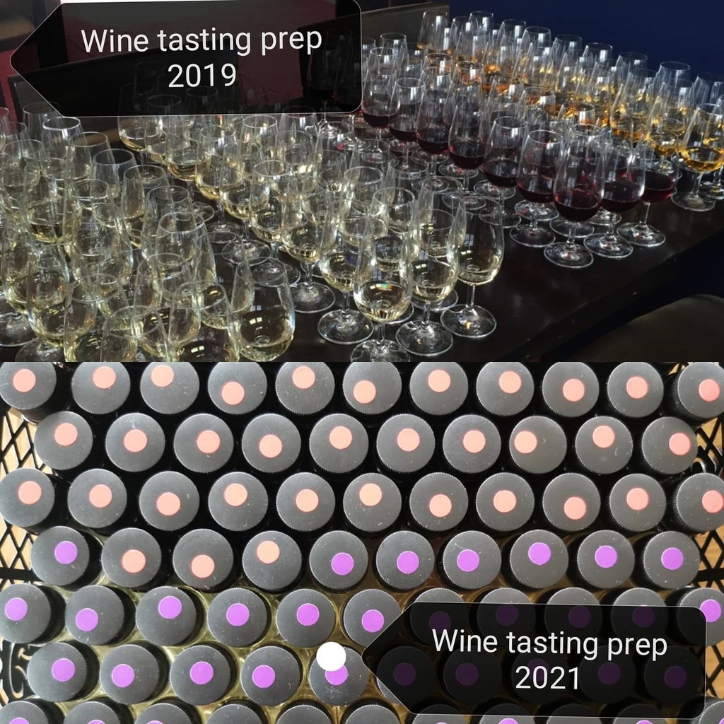 Preparing for Wine tasting #awholenewworld @shannoncollege1951 <a href="/shannonalumni/">SCHM  Alumni</a> #tpic #wineeducation #schmtraining #theshowmustgoon instagr.am/p/CNchIBjLB-K/