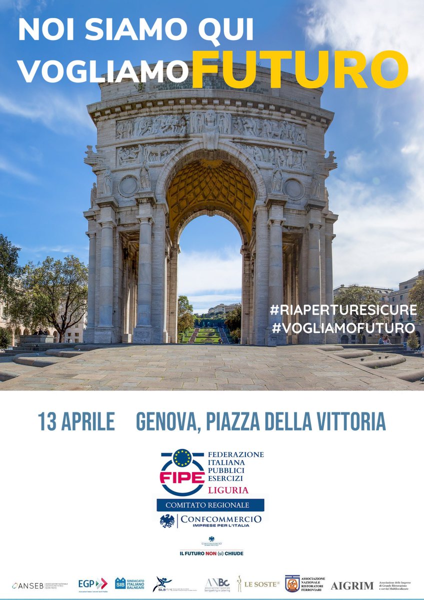 La ristorazione italiana è un patrimonio condiviso del Paese, è parte della sua essenza più profonda e della sua cultura. #vogliamofuturo <a href="/fipeliguria/">FIPE Confcommercio Liguria</a>