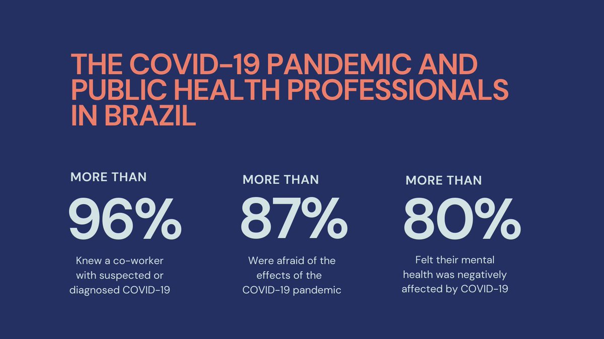 To end #WorldHealthWorkerWeek we are launching our report on COVID-19 and public health professionals in Brazil. The outlook is grim, particularly for Community Health Workers who are mostly black women. #WHWWeek #ApplauseIsNotEnough

genderandcovid-19.org/research/eight…