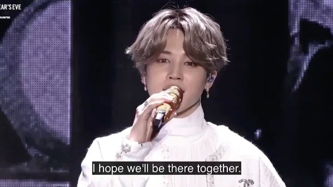 "I hope we will be there together"