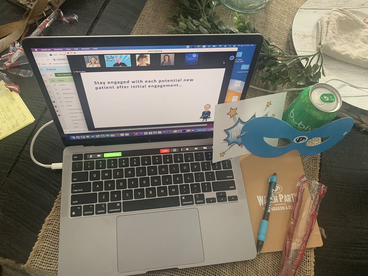 Thanks <a href="/paragonprogram/">Paragon Management</a> for making this a highly engaging virtual PD #watchparty <a href="/drgreendental/">Green Dental</a> #dentalofficemanager