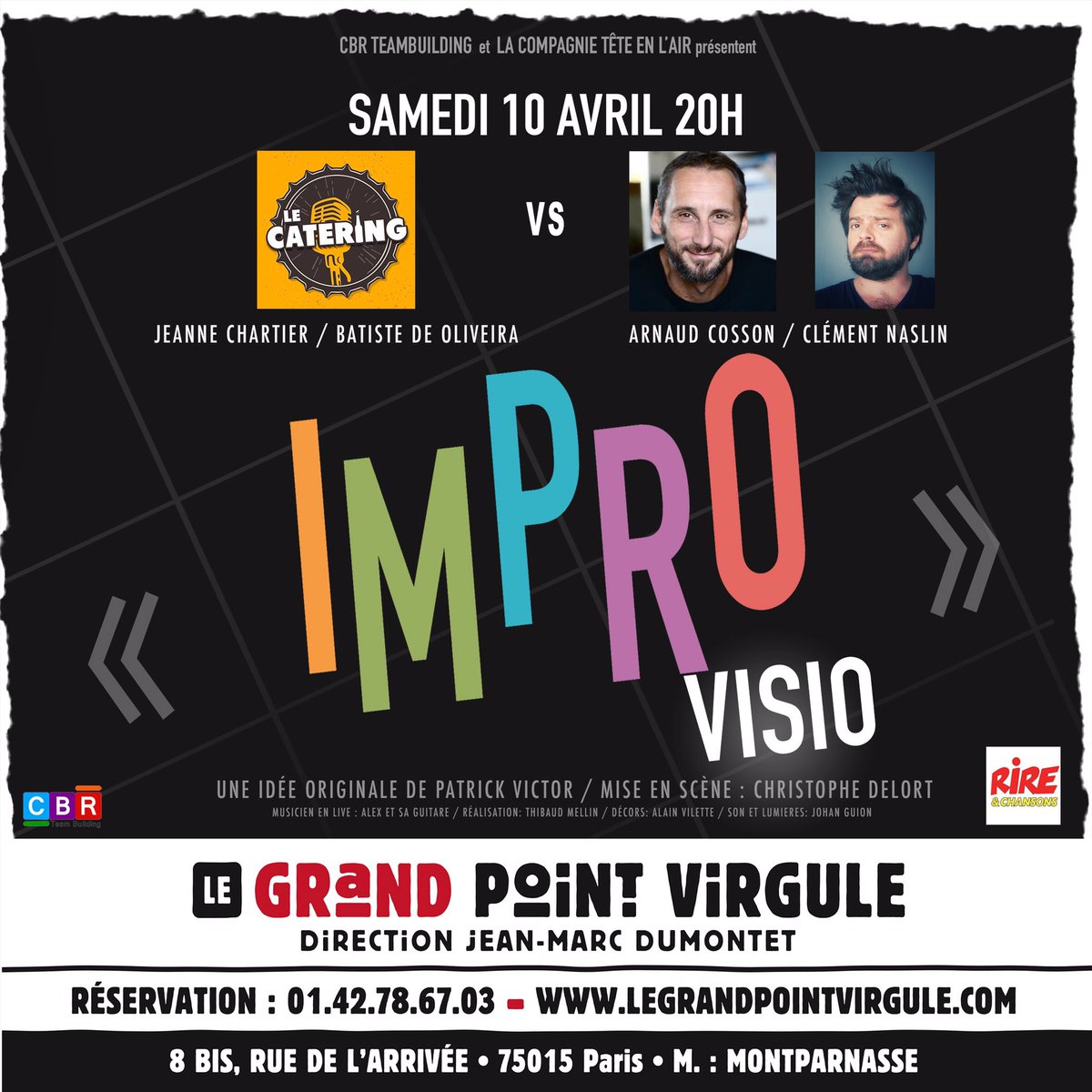 Depuis ton salon !! Une soirée unique !