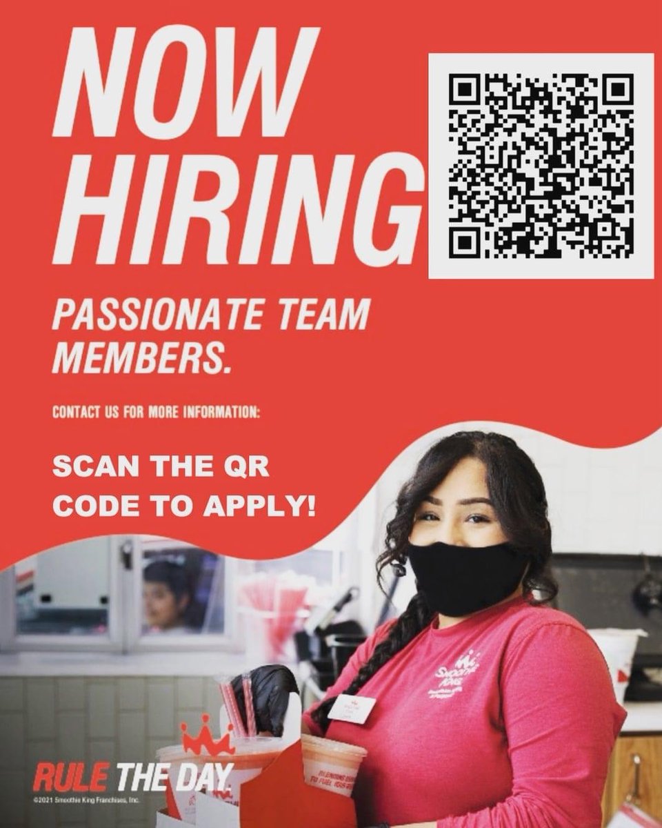 JaxSmoothieKing's tweet image. We love our team and you will, too! #funjob #freesmoothies #jaxsmoothieking