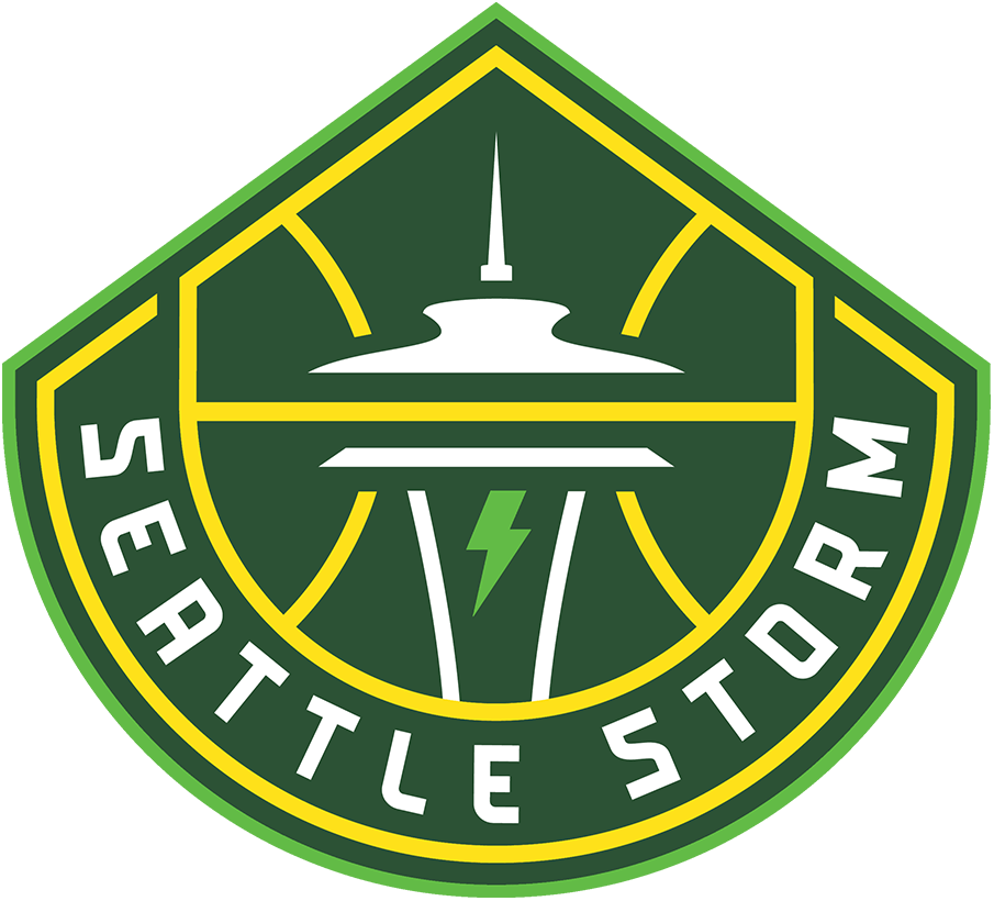 Logo of the Day - April 9, 2021:Seattle Storm Primary (Women's National Basketball Association) circa 2021See it on the site here:  https://www.sportslogos.net/logos/view/31829702021/Seattle_Storm/2021/Primary_Logo