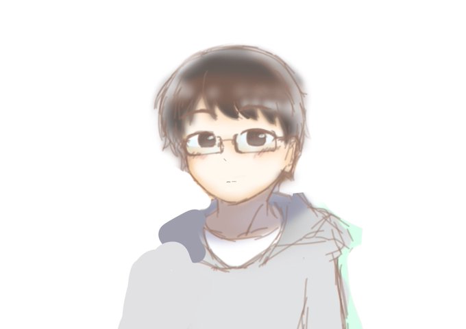 眼鏡男のtwitterイラスト検索結果