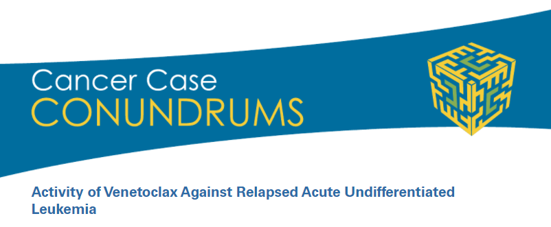 JournalCancer's tweet photo. Acute undifferentiated leukemia (AUL_is a rare hematologic malignancy with a poor prognosis.

Our latest edition of #CancerCaseConundrums indicates that venetoclax was highly active in 2 patients with relapsed AUL and should be studied further. https://t.co/Ddo7WQfIHN https://t.co/HdklqYHbXM