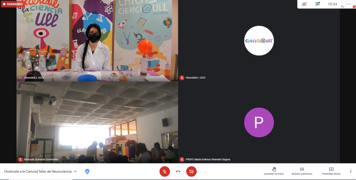 CienciaULL's tweet photo. 🚀Esta semana, en el #Lab_Arona del @AytoArona y la @ULL hemos realizado dos talleres científicos sobre #Neurociencia 🧠 donde realizamos experimentos sobre magnetismo y en #Matemáticas 🎲 trabajamos el pensamiento lógico con👦👧el alumnado del🏫 CEIP Pérez de Valero

#ARN_Innova https://t.co/L4tdJhKpnS