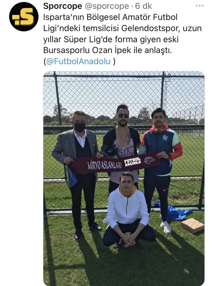 egeartun's tweet photo. Başarılar Gelendostspor.. https://t.co/HUn1D6VdG1