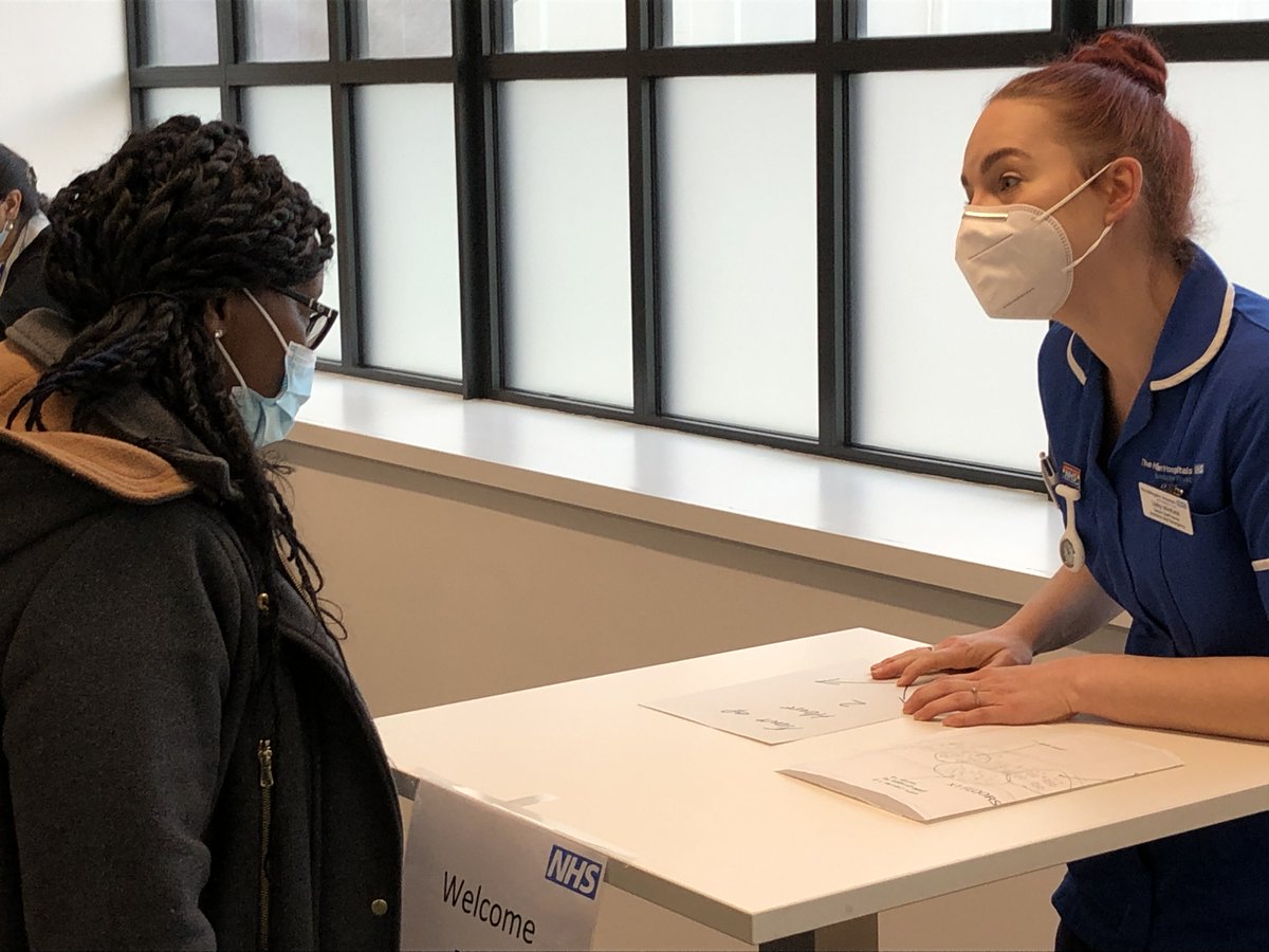 Have you had your vaccine at the Old Vinyl Factory in Hayes? We'd love to hear about your experience 👇
