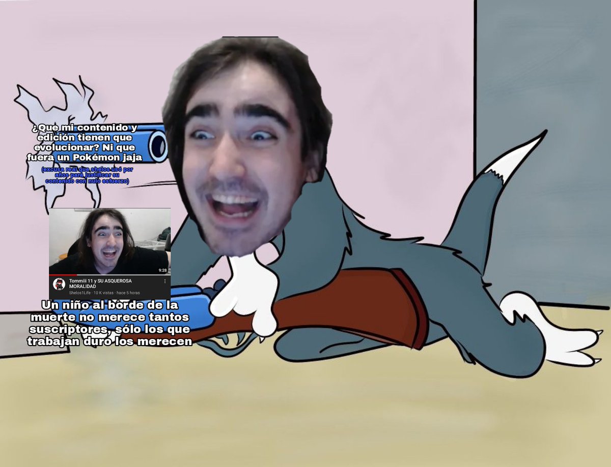 MomazosKempf's tweet image. Se nota demasiado en esa c4gada de vídeo que shelos quedó ardidísimo porque le dieron más atención a ese chico que a su canal estancado, y tanta ardición no le dejó ver los tremendos disparos en el pie que se dio Bv

Ahora volvemos con la programación habitual