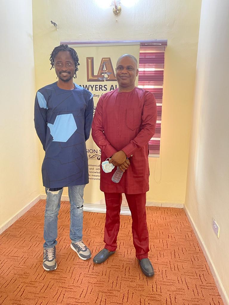 lawyersalertng's tweet image. The Bisi Alimi Foundation @tbafoundations, a Charity registered in the United Kingdom and working to accelerate the social acceptance of sexual minorities in Nigeria paid an advocacy visit to Lawyers Alert on the 8th of April, 2021.
