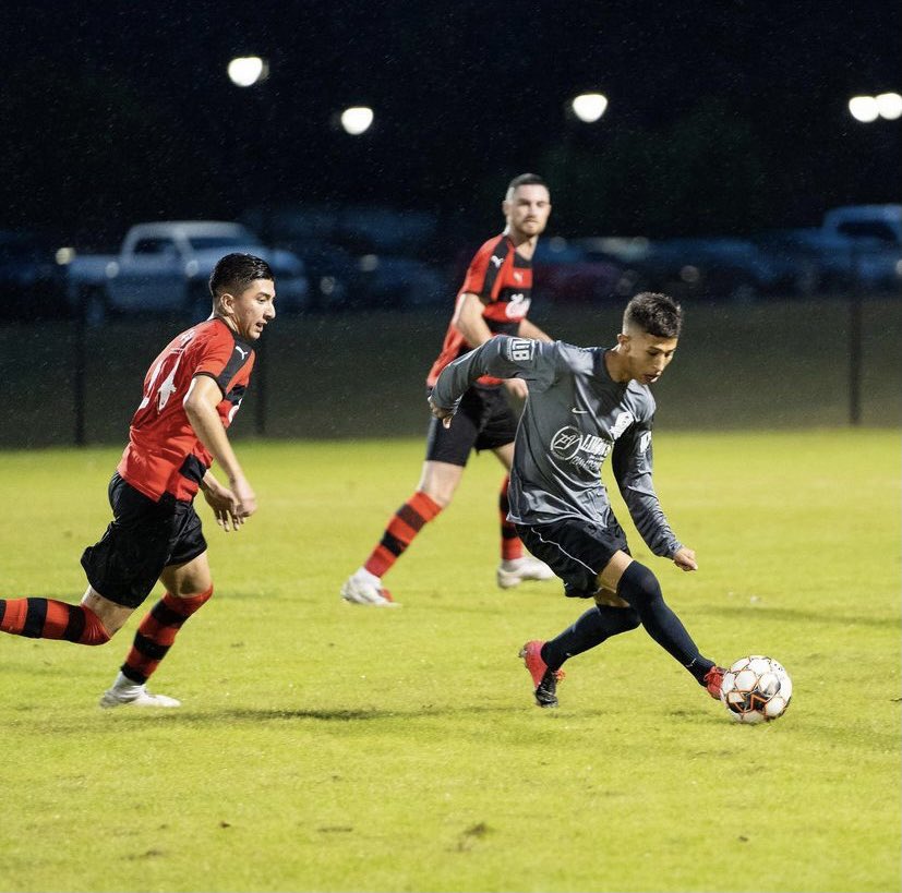 Sebastian Mendez seems to be on trial with <a href="/northtexasSC/">North Texas SC</a> . He previously played for the NTX Rayados and FC Harrington in the Roja League. <a href="/LeagueRoja/">The Roja League</a> @FC_Harrington