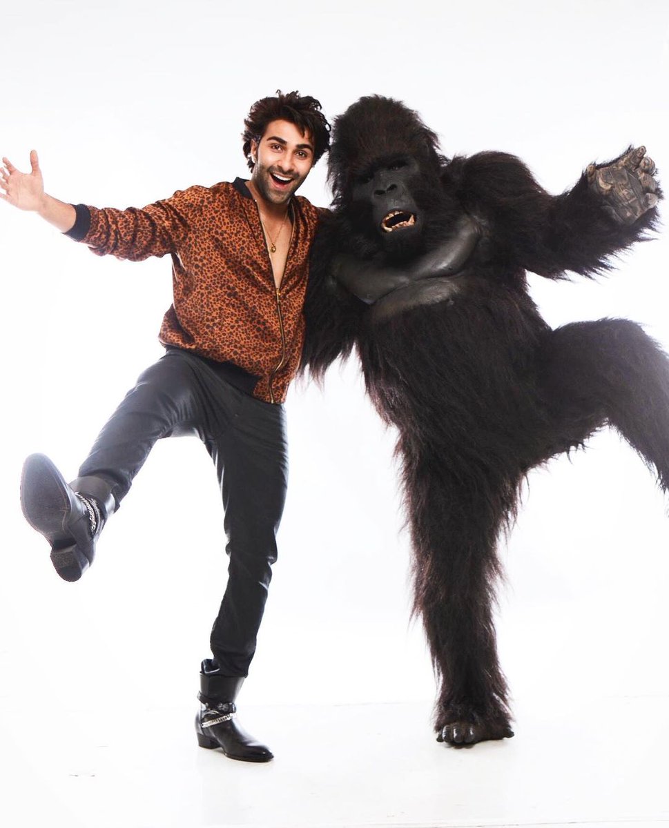 Charlie &amp; Toto coming to your homes and hearts today! 🍿🦍❤️ #HelloCharlieOnPrime