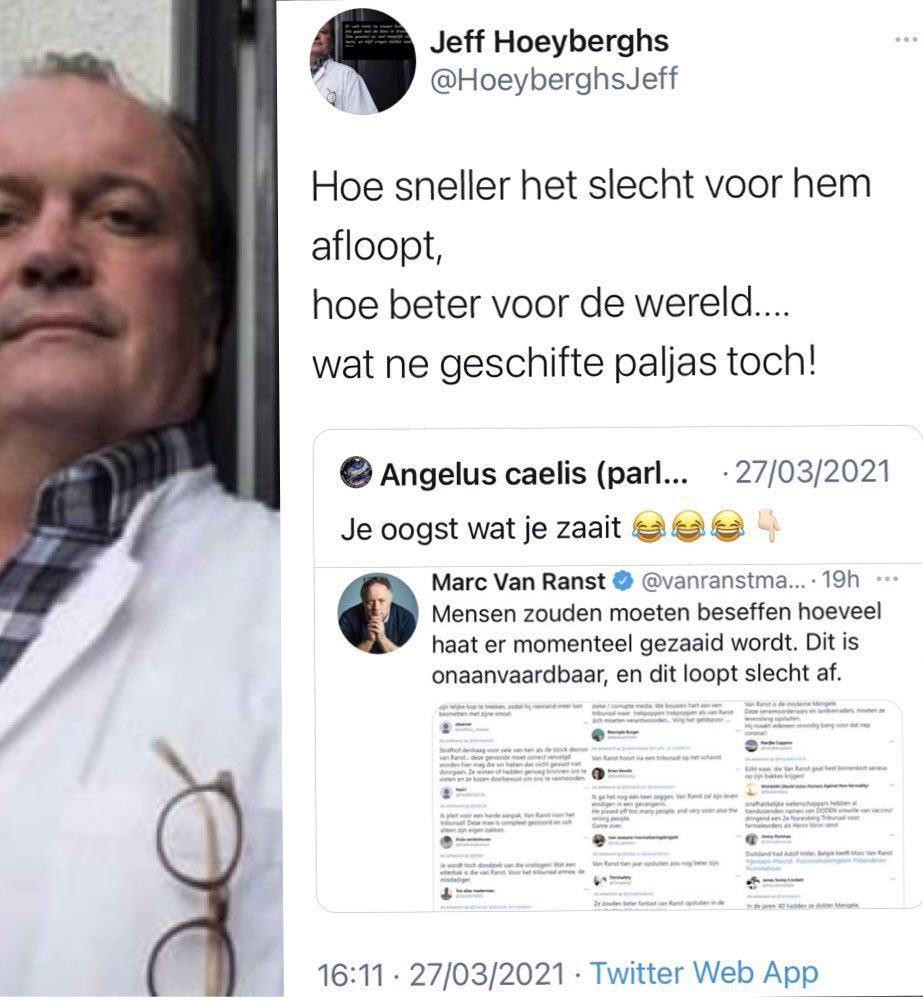Marc van ranst twitterμ