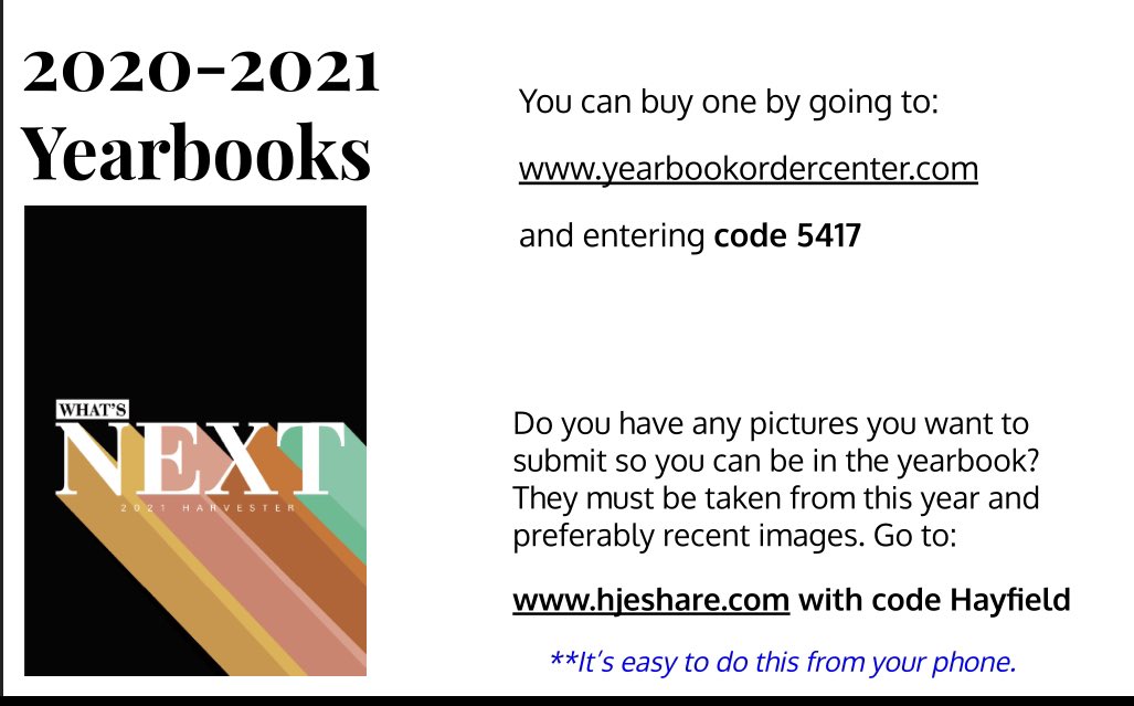 Don’t miss out on this year’s book!