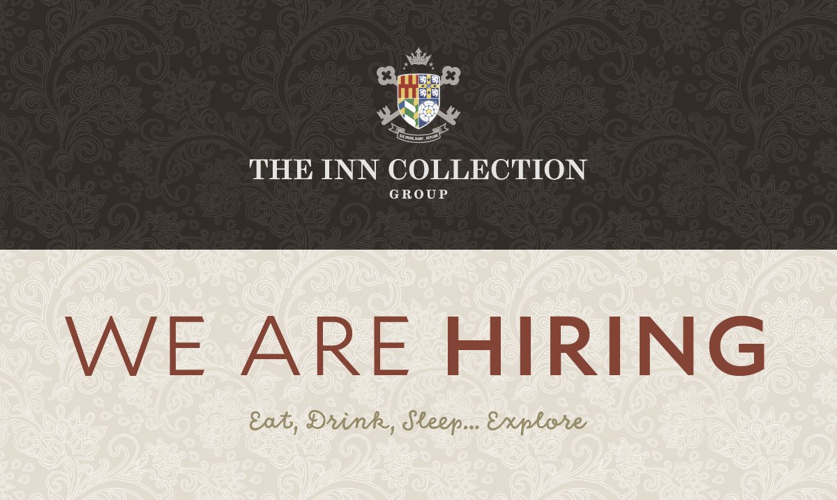 Do you want to be a part of the best pub employers? We are currently hiring for Front of House Team Members and Housekeeping assistants to join our team. Message us for more information.

#InnCollectionGroup #EatDrinkSleepExplore #Hospitality  #PubsWithRooms #Recruitment