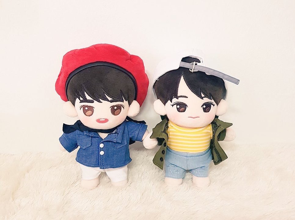 Just cute JaeYong dolls coming thru(photos are not mine)These areOGUTYONG & OGUJAEN doll by  @jae_5959_tae