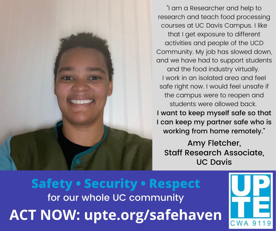 UPTECWA's tweet photo. We've worked hard through this pandemic. It's time for @UofCalifornia to follow through on its promise to respect our contracts and support ALL front-line workers as we turn the corner on this crisis: https://t.co/Z2bfnVidZV

#UCfortheMany #UPTEstrong #1u #UnionStrong https://t.co/PiT7pRaZ4G