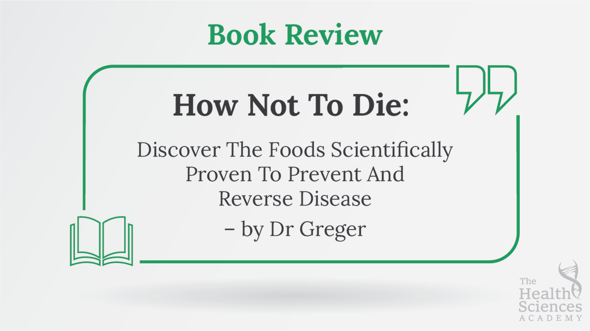 HealthScAcademy's tweet photo. Here's some reading material for the weekend!
A grandmother, whole foods diet, exercise regime, and longer life; how do these all come together?
Find out here – https://t.co/xU7Y6J5xGp in our review of the book “How Not To Die” by Dr. Michael Greger
#books #bookreview #thsa https://t.co/EvlJIYNtIY