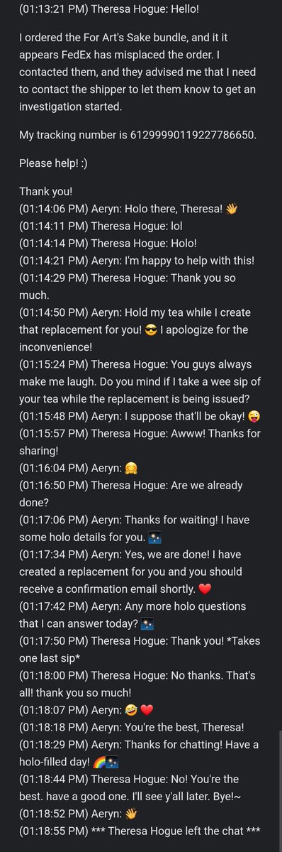 Just an everyday chat convo with <a href="/holotaco/">Holo Taco 💿🌮</a>