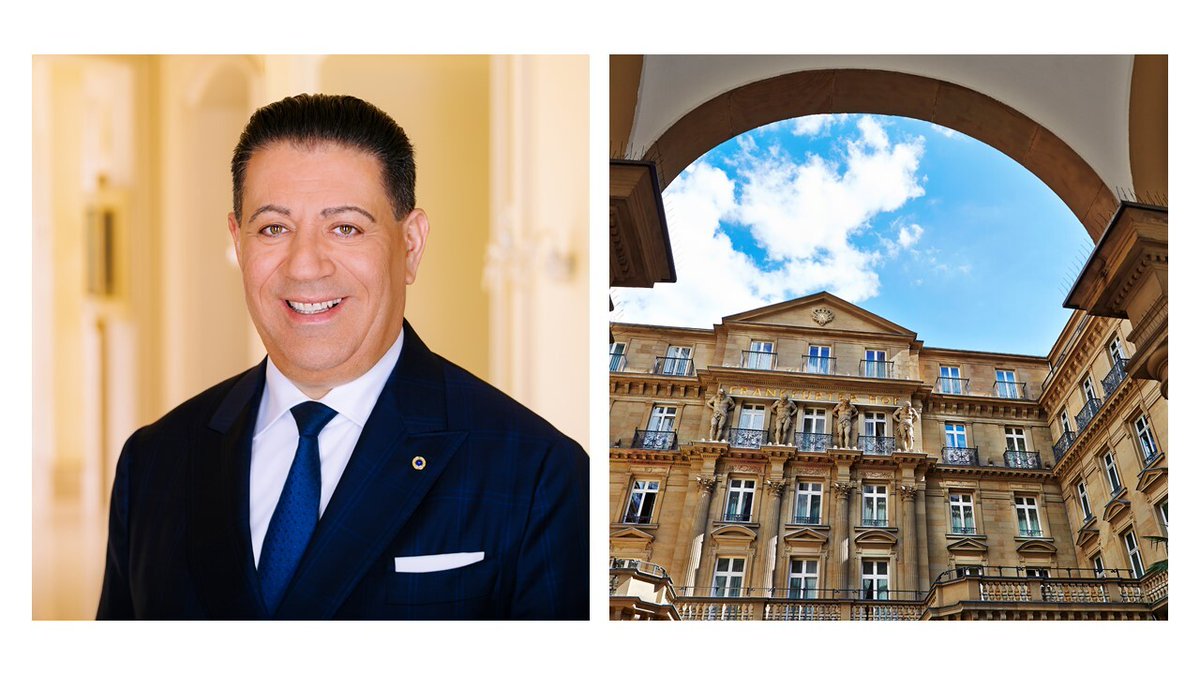 Steigenberger (@steigenbergerhq) on Twitter photo Dürfen wir vorstellen: Der neue Vice President Luxury Hotels unserer Dachmarke <a href="/DEhospitality/">Deutsche Hospitality</a>. Spiridon Sarantopoulos leitet neben dem Frankfurter Hof nun auch das neu geschaffene Luxury-Segment unseres Unternehmens. Mehr: deutschehospitality.com/presse/pressea… #steigenberger #dhfamily #luxury Dürfen wir vorstellen: Der neue Vice President Luxury Hotels unserer Dachmarke <a href="/DEhospitality/">Deutsche Hospitality</a>. Spiridon Sarantopoulos leitet neben dem Frankfurter Hof nun auch das neu geschaffene Luxury-Segment unseres Unternehmens. Mehr: deutschehospitality.com/presse/pressea… #steigenberger #dhfamily #luxury