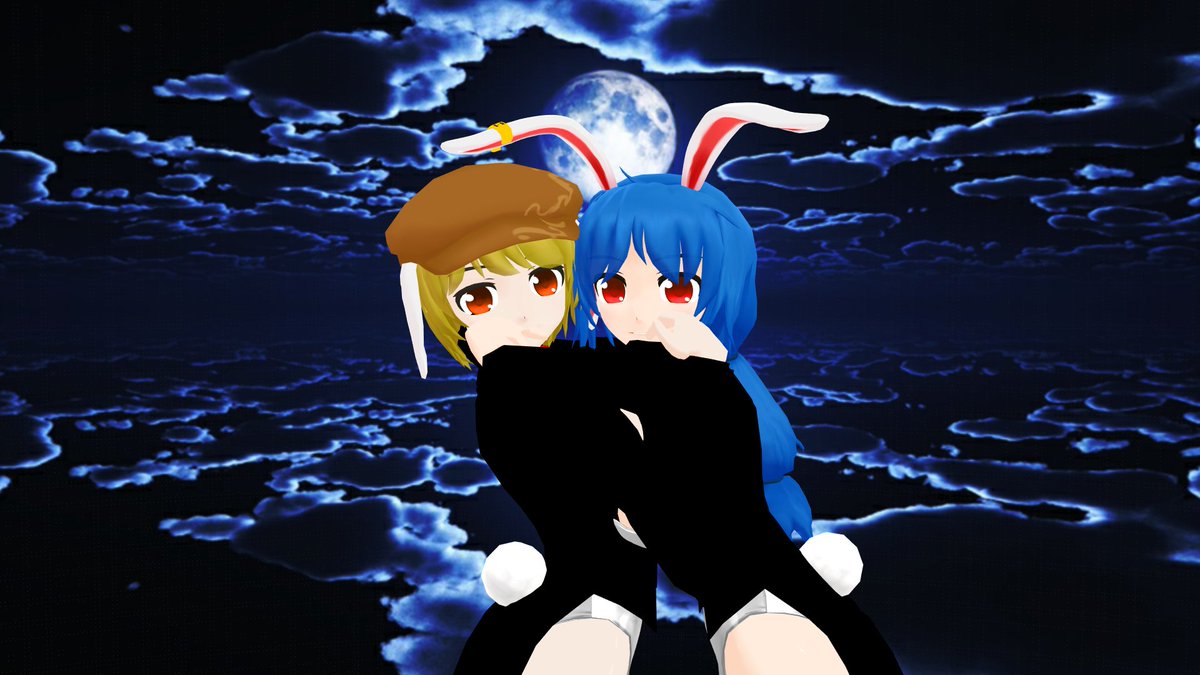 なし 折角なので あおりんごver も 東方mmd 鈴瑚 清蘭 なし 折角なので あおりんごver も 東方mmd 鈴瑚 清蘭