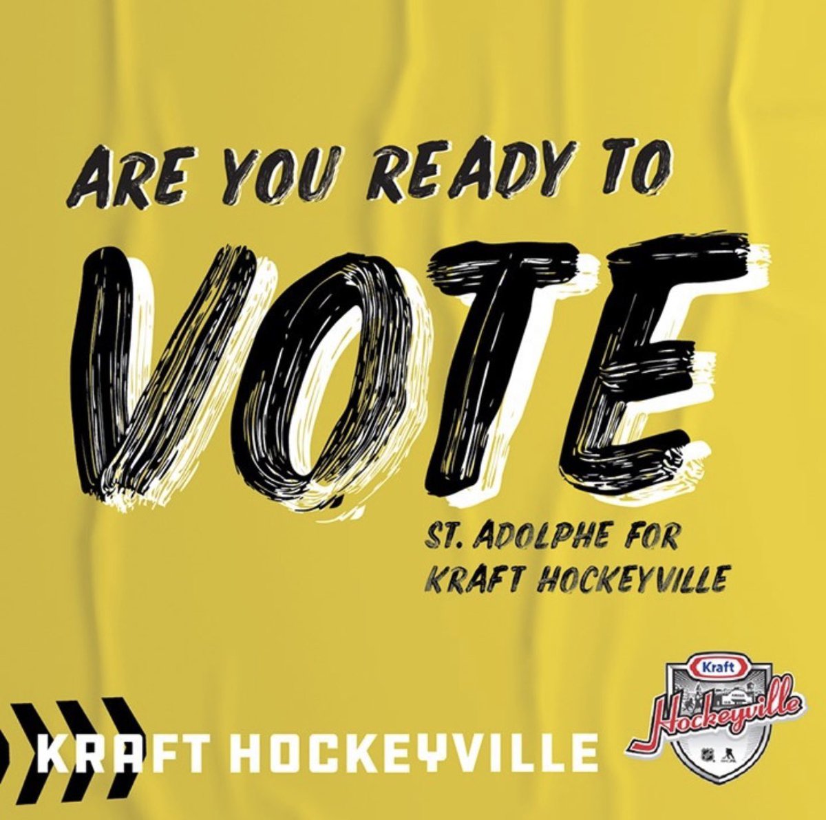NHLJets's tweet photo. Just down the road from Winnipeg is a hockey-crazed community who is a #Hockeyville finalist - up for a chance to win $250,000 in rink upgrades for their local barn! 🏒

Voting opens today and we need you to vote for @adolphe_st! 📨

VOTE NOW and SHARE: https://t.co/8mpyNAU6kJ https://t.co/5jH0ig6DsN