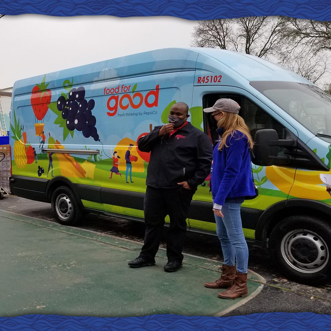 PepsiCo's tweet photo. This #FoundationFriday we want to thank @BEACHAMPIONINC for helping The #PepsiCoFoundation’s Food for Good program deliver almost 20 million meals to communities in which they serve. We’re grateful for your partnership, and the amazing outreach you do for youth in need. https://t.co/wgJ2mHg9WT