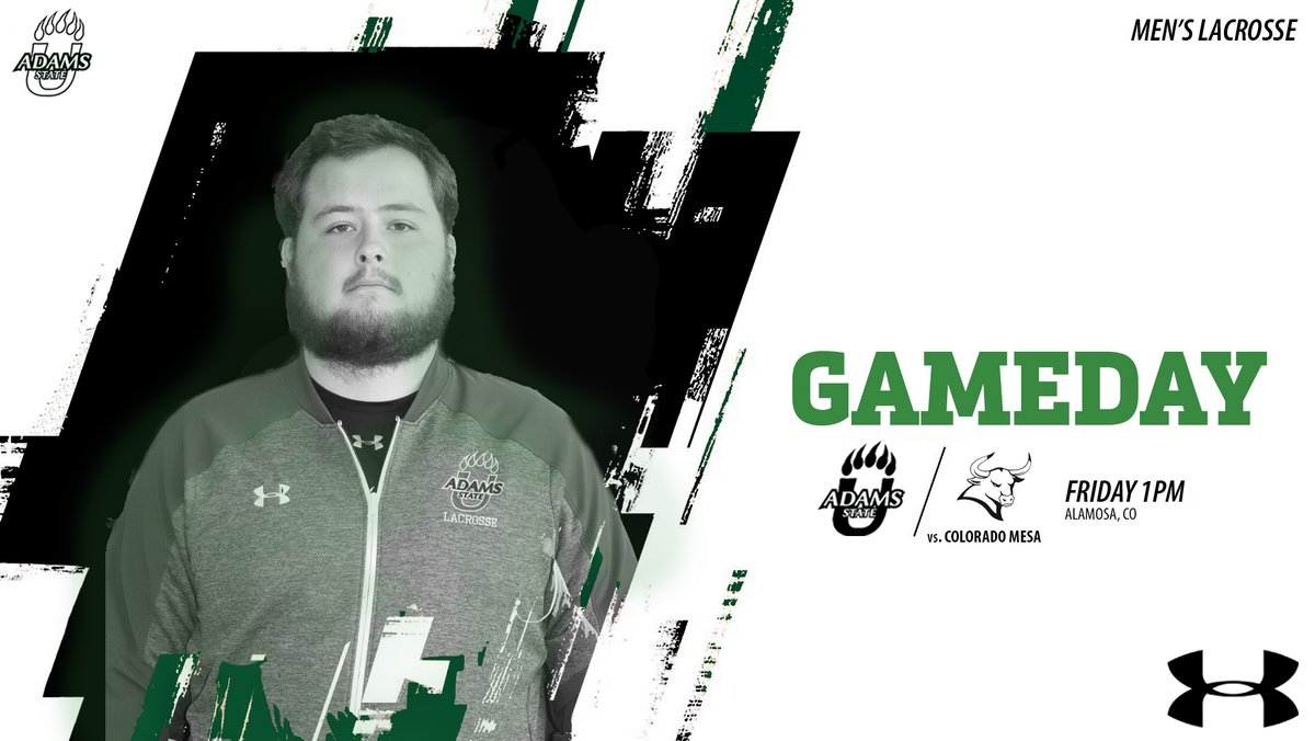 ASUGrizzlies's tweet photo. MLAX | Adams State men's Lacrosse gets their weekend started this afternoon when they host Colorado Mesa! If you can't make it out to the ASU Lacrosse Field follow along with the links below!
📈:https://t.co/zxAK7Ur3XR
📺:https://t.co/hvqOmxcnXj https://t.co/Lhq7Nw8AEW