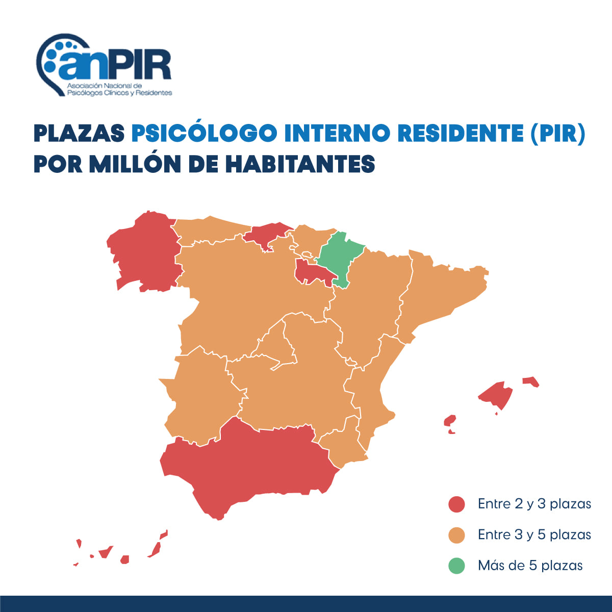 RamonFedz's tweet photo. Estas 3 son las ratios de plazas PIR por millón de habitantes, con las actuales 198 plazas para todo el país. Hoy estamos pidiendo que se doblen #422PlazasPIR (El PIR es la única vía para trabajar de psicólogo clínico en el SNS)
 
La salud mental es un DERECHO, no un privilegio. https://t.co/rXKrC30sKz