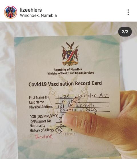UnwrapO's tweet photo. Award winning musician and actor Lize Elhers got the Covid-19 vaccine and is the only personality to make it public. Who do you think will be next? #unwrapnews #unwrapinteractions #covid19 https://t.co/HWJ6GGR0Ib