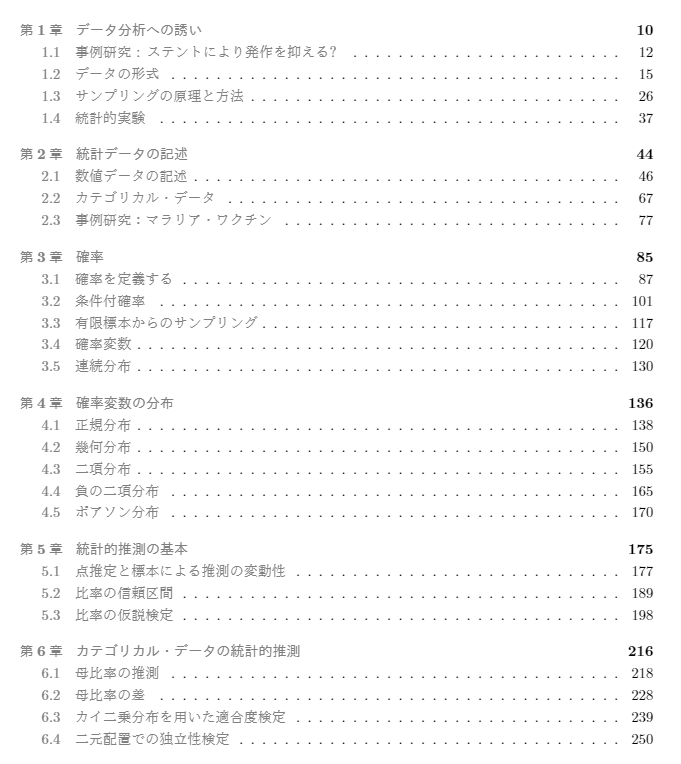 uehara_sato4's tweet photo. アメリカのデータサイエンティストが書いた「データ分析のための統計学入門」の日本語訳が、訳者である東大の国友先生のホームページで無料公開されています。

全418ページがすべて無料です。普通に有料の書籍なんですが、統計の基礎勉強はこのPDFで網羅できると思います。

https://t.co/kMF0nHMScl https://t.co/JQfzXuA0St