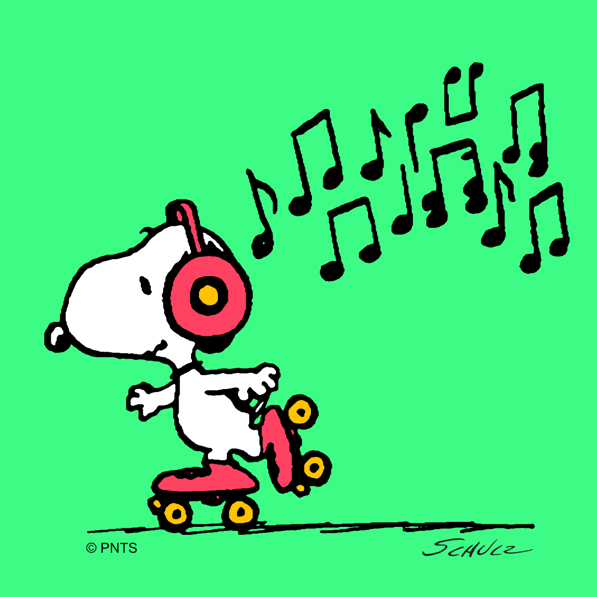Snoopy's tweet image. Friday vibes 🎶