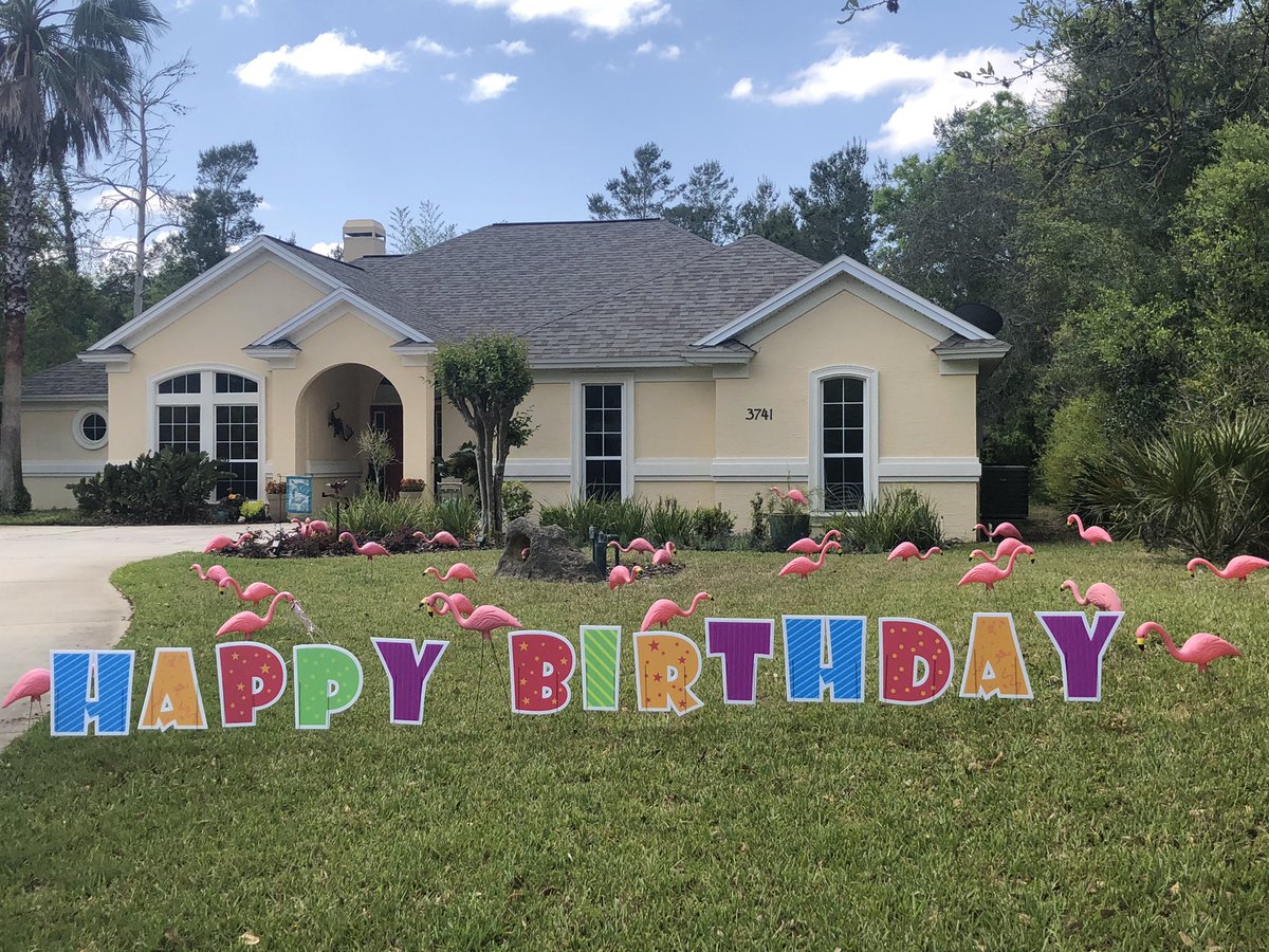 Happy 50th birthday to <a href="/OtteGirl1/">Nancy-Ellen Otte</a>! Hope you had a “flocking” great day yesterday! Glad we could be a part of your special day!