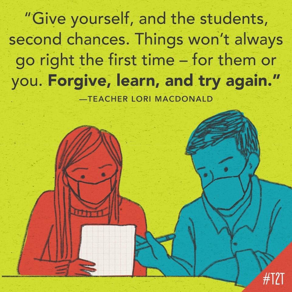 Second chances are always a good idea! #forgive #learn #tryagain #SEL <a href="/DVUSD/">Deer Valley Unified School District</a>