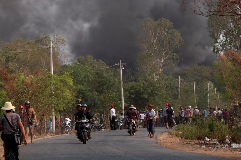 The Myanmar junta says protests are dwindling because people "want peace." More likely they don't want to be shot, as 600+ have been. Eighteen of Myanmar's ambassadors reiterate that the people really want "restoration of democracy." reuters.com/article/us-mya…
