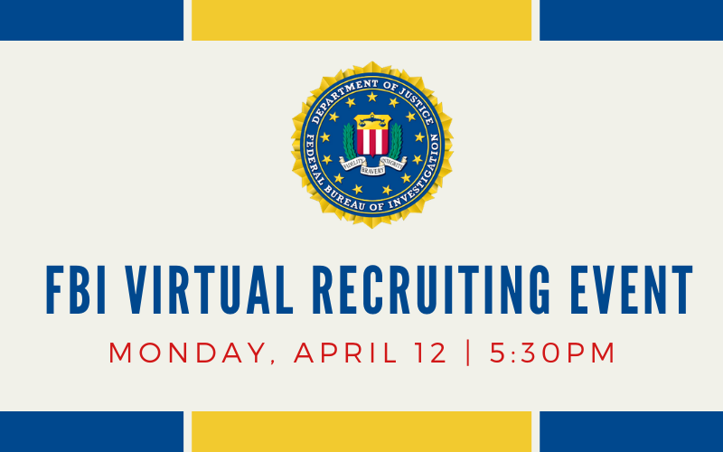 Do you want to work at the FBI someday? Learn more about entry level jobs and internship opportunities on Monday! providence.joinhandshake.com/events/718577