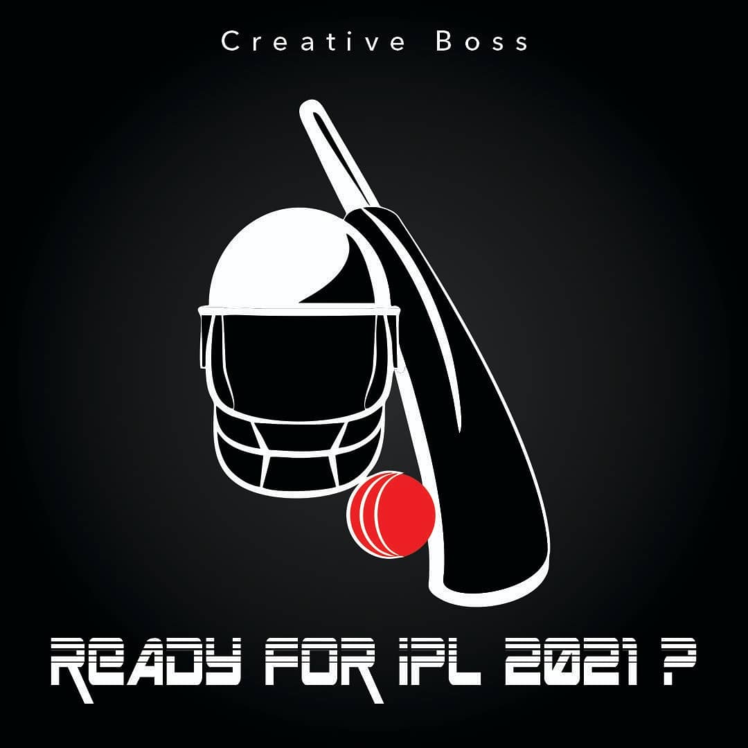 CreativeBoss00's tweet photo. Are You ready for #ipl 

#creativeboss #IPL2021 #cricket #mi #rcb #FearlessTaylorsVersion #नरसिंहानंद_को_जेल_भेजो #RahulDravid #mumbaiindians #kolkatanightriders #MIvRCB #graphicdesign #graphicart #graphicdesigner #logodesigner #branding #f4f #reelsinstagram https://t.co/tonkvevMoE