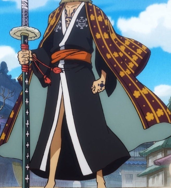 Wanokuni: 20/10 His dick is just getting some fresh air after years of being trapped in skinny jeans. I love it! Good colors, thighs and a little tiddy. -blows a kiss to wano law-