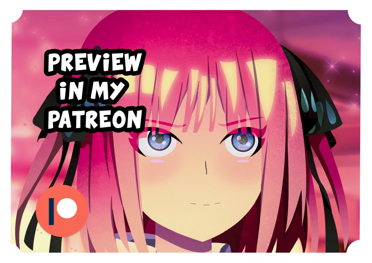 Edo Nova Illustrator Open Commisions Nino Nakano Nino Ninonakano Gotobunnohanayome Fanart Anime Manga Artistontwitter Artistoninstagram Procreate Clipstudiopaint Affinityphoto Digital Digitalart Artwork Reward