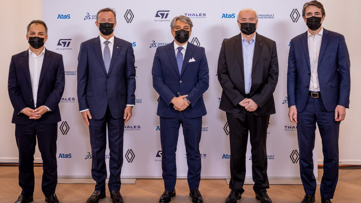 bfmbusiness's tweet image. Atos, Dassault Systèmes, STMicroelectronics, Renault et Thales unissent leurs recherches sur la mobilité bfmtv.com/economie/entre…