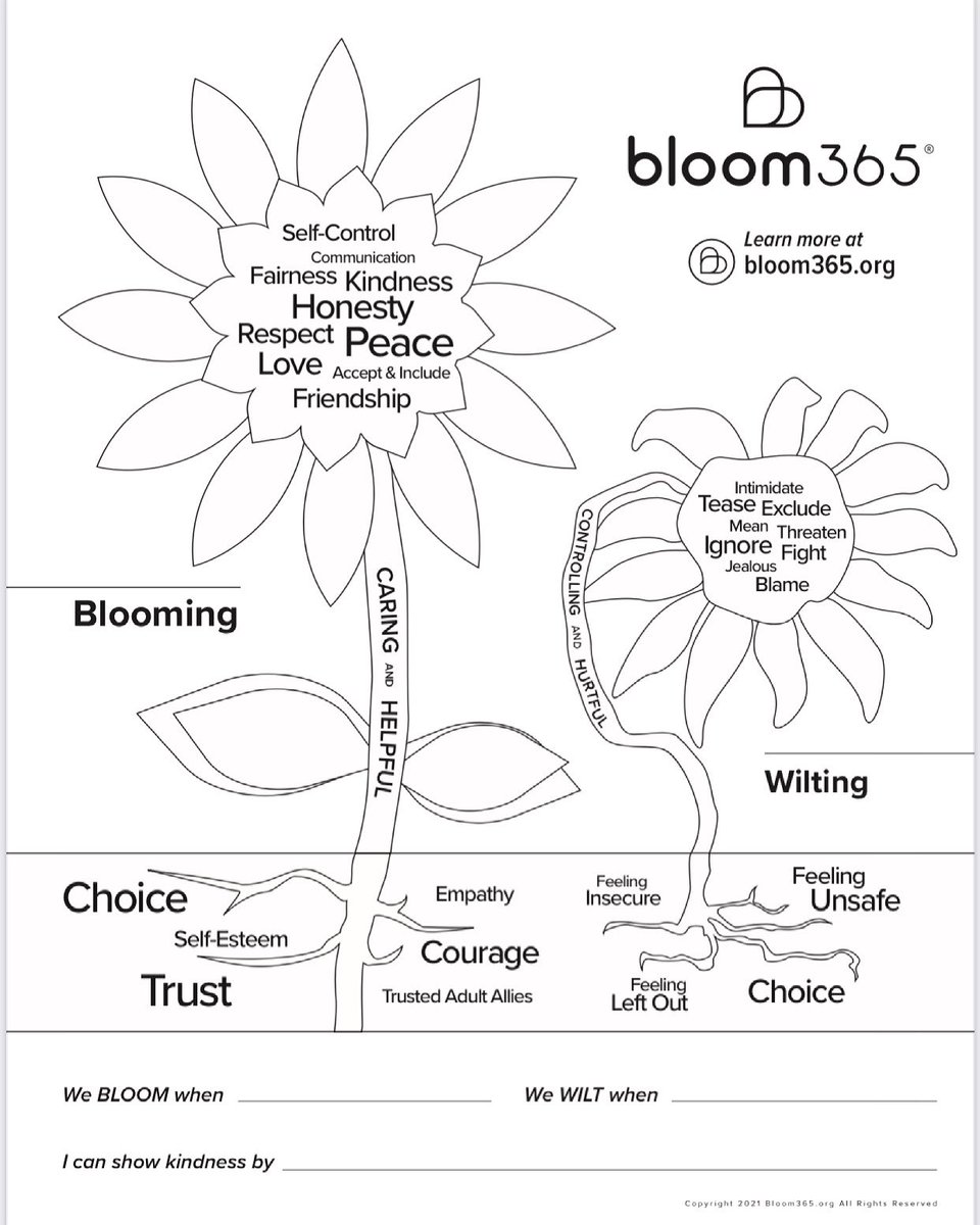 UprootAbuse's tweet photo. It’s never too early to teach #empathy, #respect, and #consent, or how to seek help, help a friend and #UprootAbuse.
🧡💜💙
#BLOOM365 ... now inspiring younger students to build safe and healthy relationships, free of controlling/hurtful behaviors. DM us to book K-6 programs. https://t.co/1pM6aR7MEM