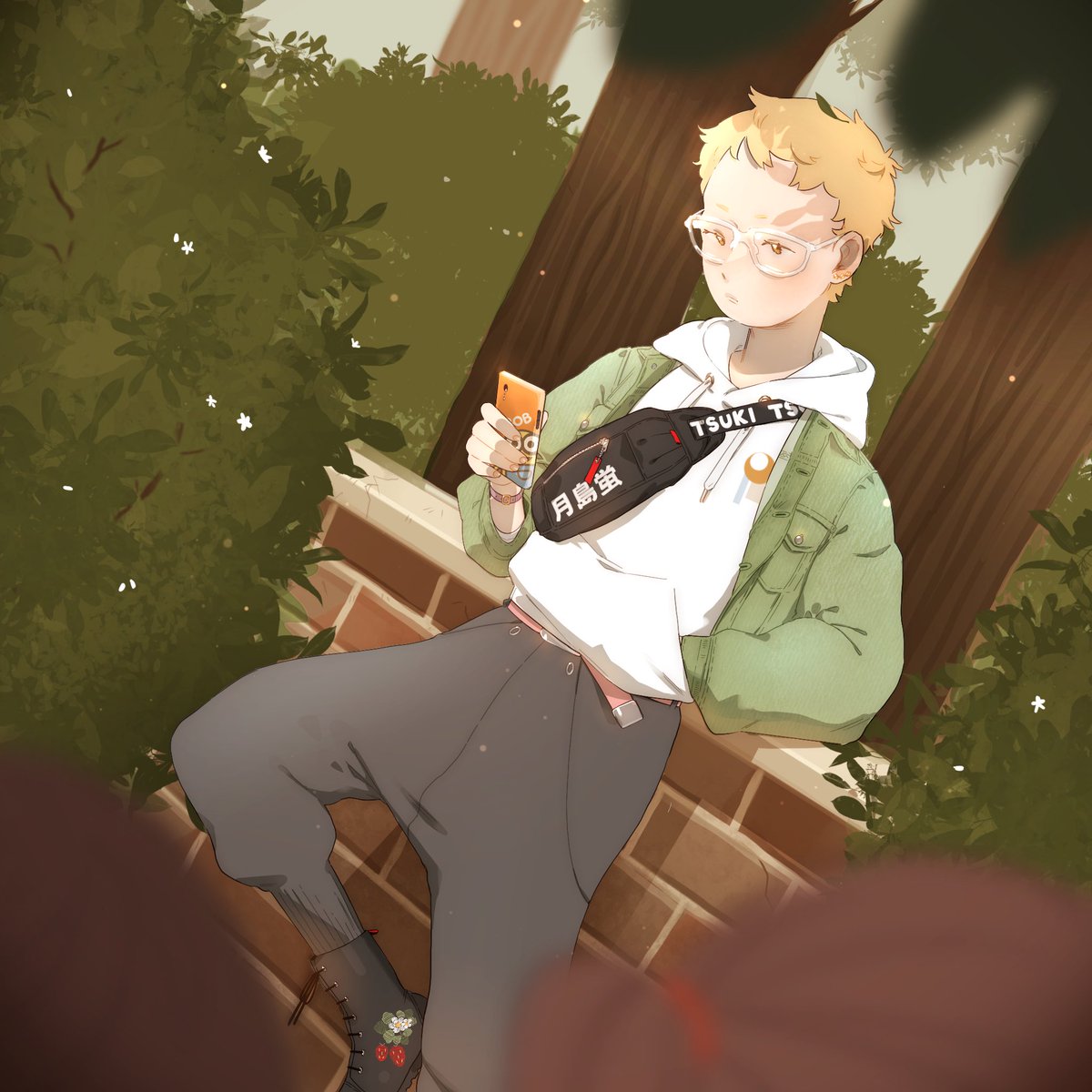 chukishima's tweet photo. oh yeah here are things i drew for the tsukishima zine :o) https://t.co/oblmjwY8Hx