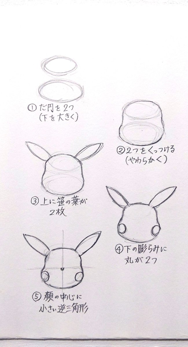 ポケモン ピカチュウの描き方 Naoya Ohtaniの漫画