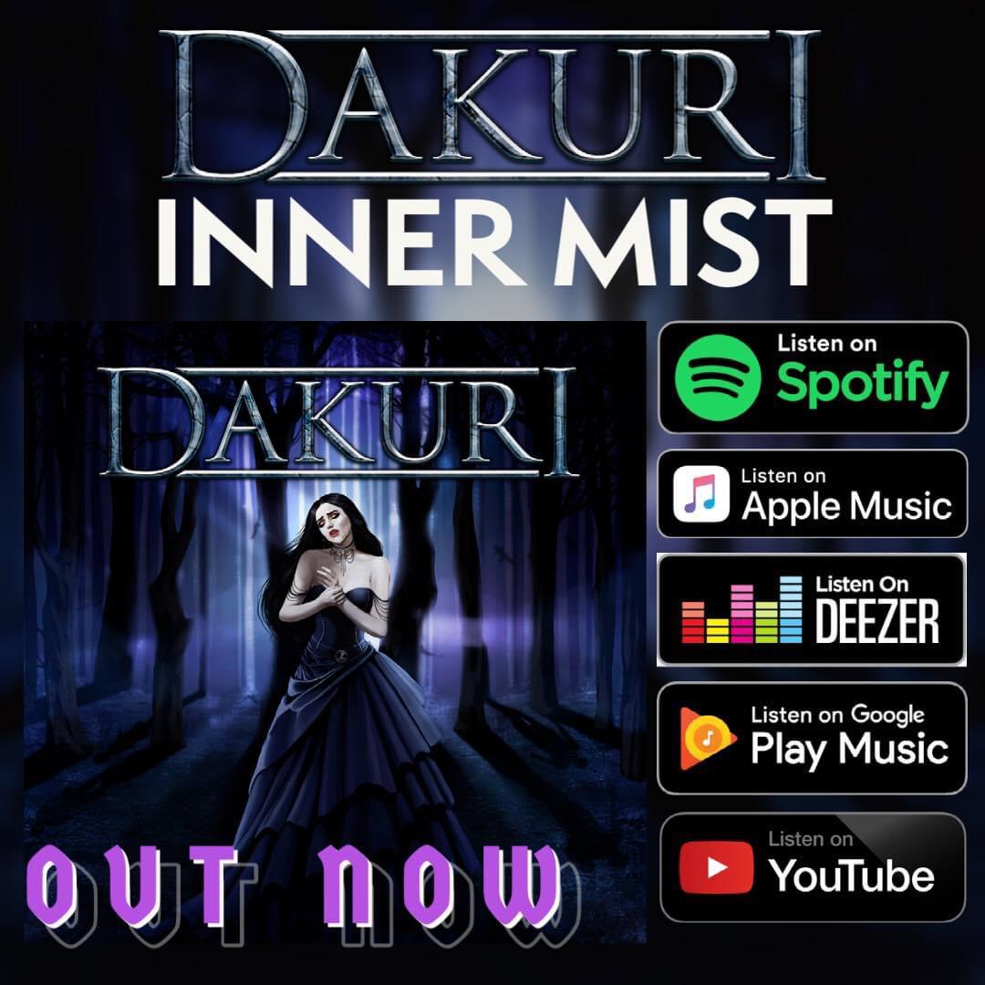 DakuriBand's tweet photo. INNER MIST is out now!
Listen to it on your favorite platform ⬇️
https://t.co/yq1pCT4p4P
__________
YA estrenó INNER MIST
Escúchalo en tu plataforma favorita ⬇️
https://t.co/yq1pCT4p4P
#YouAreNotAlone #symphonicmetal #metalmexicano
#metalsingle #metalrelease #single #MetalMusic https://t.co/fQJTE92GFP