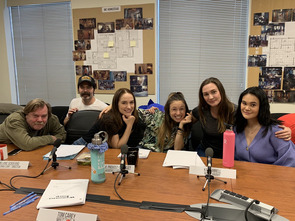 Being at the first season 4 table read is one of my favorite memories 